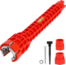 8 In-1 Multifunctional Sink  Faucet Installer Wrench - Plumbing Tool for Bathro