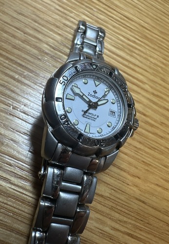 Zodiac Sea Wolf II Professional 200M Stainless Steel Wristwatch