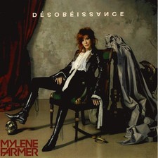Mylène Farmer Plan média album Désobéissance recto / verso