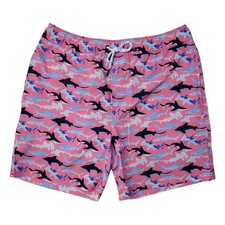 Member's Mark Men's Resort Built-In Liner Swim Trunk Pink, L