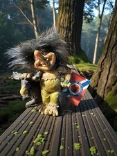 VTG Lommedalen Norway Troll Figurine Moose Companion 4in Style Original Tag NBX