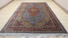 Large Persain Carpet Rug Hand Made Wool Vintage Living Room 10ft 3" x 6ft 8"