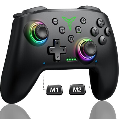 Wireless Controller PC Switch OLED Pc Ps4 Laptop 2 Rücktasten Zocken Gaming Pro