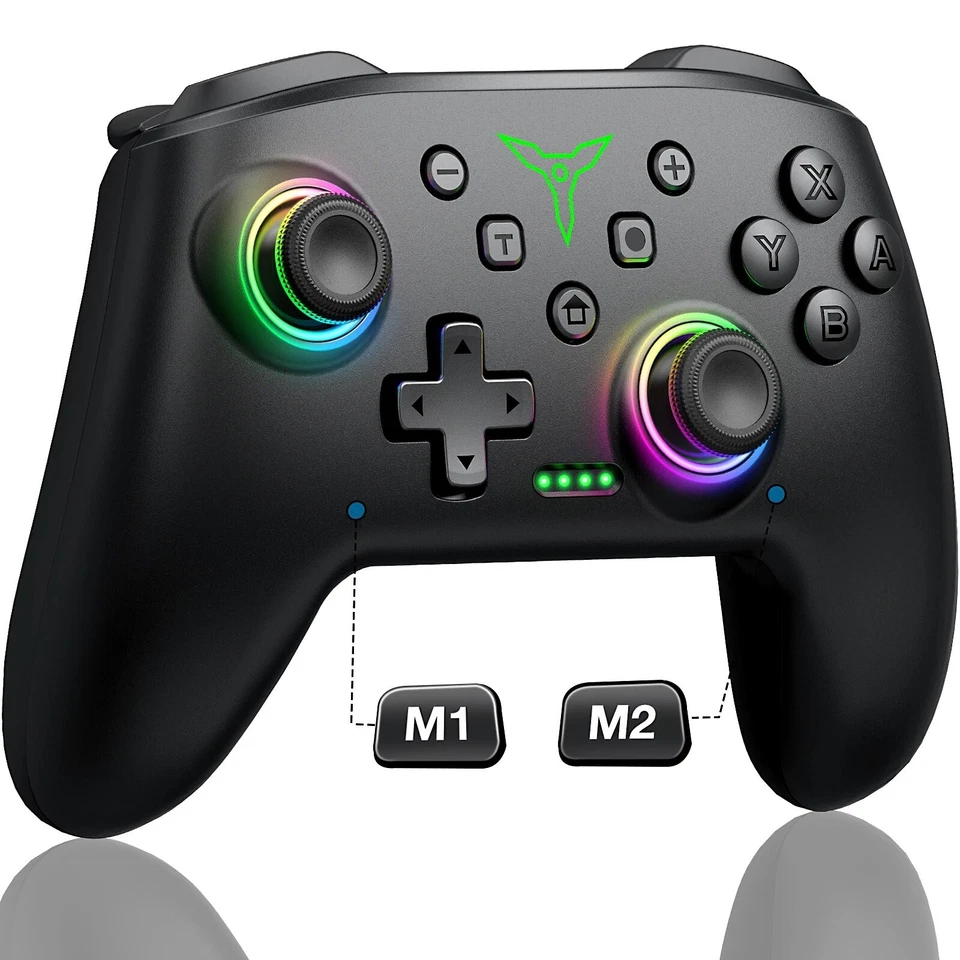 Wireless Controller PC Switch OLED Pc Ps4 Laptop 2 Rücktasten Zocken Gaming Pro - Bild 1 von 4