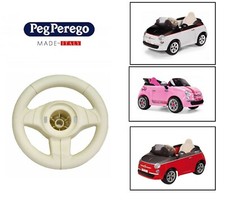 PEG PEREGO VOLANTE FIAT 500 CON GHIERA SOTTOVOLANTE -nuovo-Italia