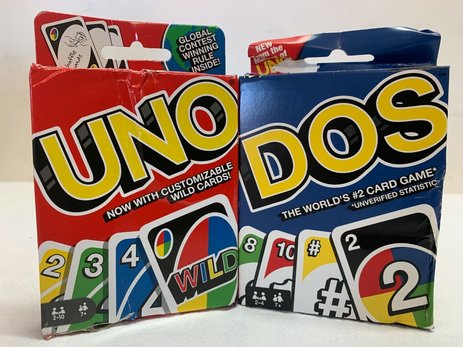 Jogo Uno Dos Mattel - Comprar em Bazar André