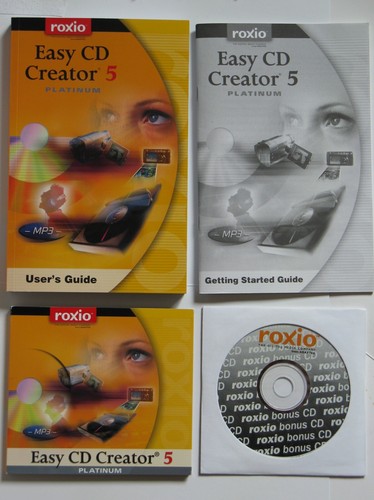 Roxio Easy CD Creator 5 Platinum Edition, Windows 95, 98, Me, 2000, (XP) - Picture 2 of 2
