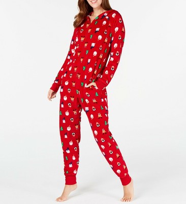 FRIENDS TV SHOW CHRISTMAS FLEECE WOMENS PAJAMAS SIZE S 3X NEW