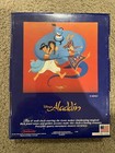 VINTAGE 1992 DISNEY ALADDIN GENIE MOVIE 8” ROUND QUARTZ WALL CLOCK SUNBEAM — photo 2