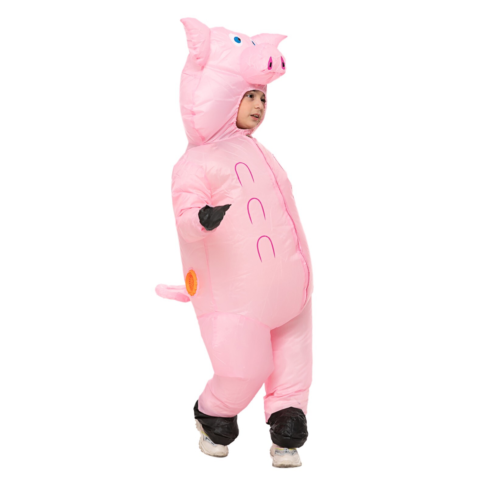 Inflatable Pig Costume Kid Blow Up Pig Halloween Costumes Pig Cosplay