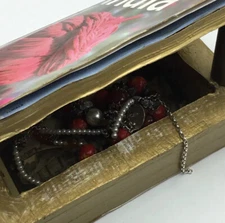 HOLLOW REAL BOOK HANDMADE Secret Diversion Stash Box Safe   INDIA paperback