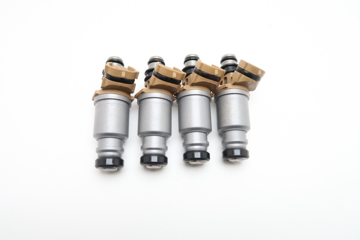 SET4 Denso FUEL INECTORS FOR TOYOTA COROLLA 1993-1997 L4 1.6 23240