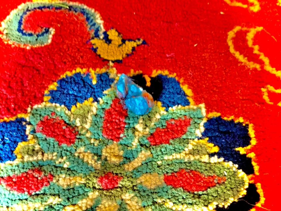 Blue Apatite crystal READ DESCRIPTION. - Image 3 of 3