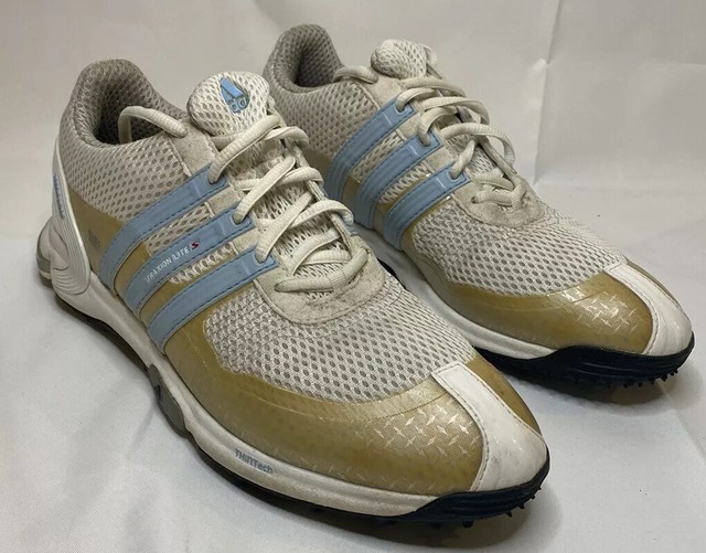 ADIDAS Traxion EVG-791003 Men's Golf Shoes White Silver Size US 8 Mens | eBay