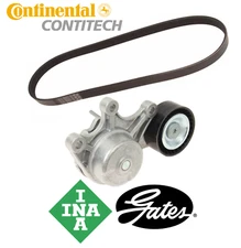 Belt Tensioner w/ Pulley + Drive Belt OEM for BMW 228i 328i 428i 528i X1 X3 X4