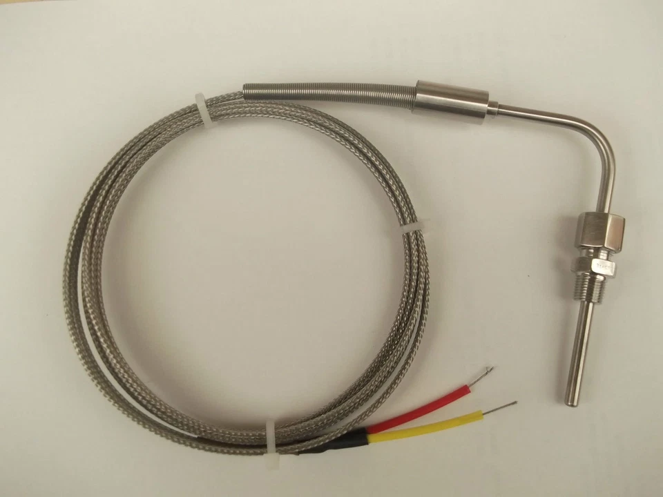 EGT EXHAUST GAS TEMPERATURE PROBE WITH 12V DIGITAL GAUGE/PYROMETER AND WELD BUNG - image 3 of 4