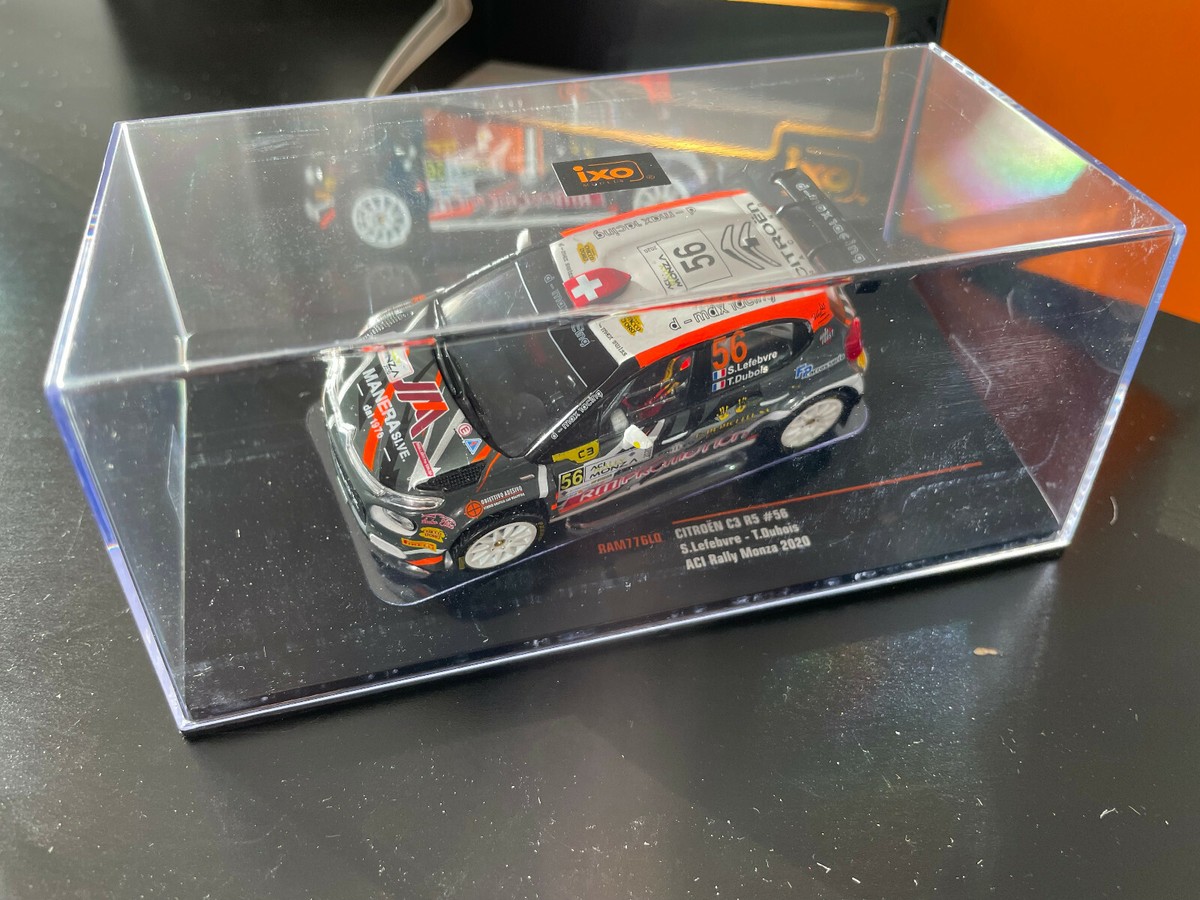 Miniature CITROËN C3 LEFEBVRE RALLY MONZA 2020 – IXO ALTAYA 1/43 WRC Italie