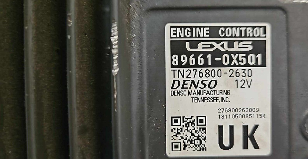 blossn 89661-0X501 Lexus ES350 2019-2020 ecm ecu computer | eBay