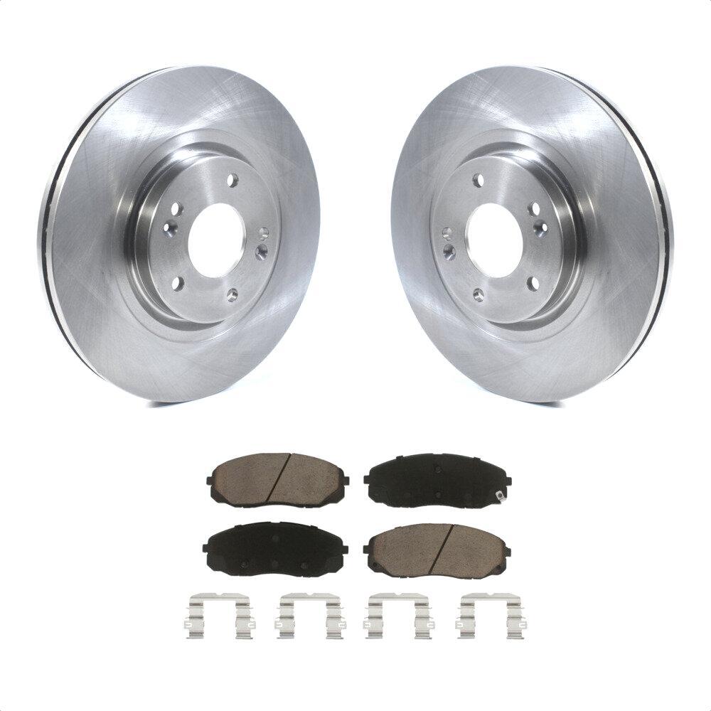 For 20152020 Kia Sedona Front Disc Brake Rotors And Ceramic Pads Kit