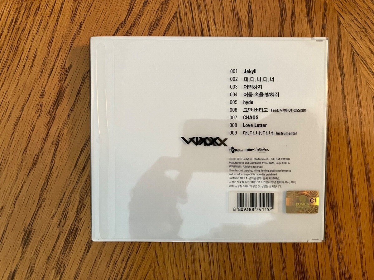 VIXX CD 24点まとめ売り VIXX Jekyll 1st Mini Album (Hyde) Repackage KEN Card KPOP Album