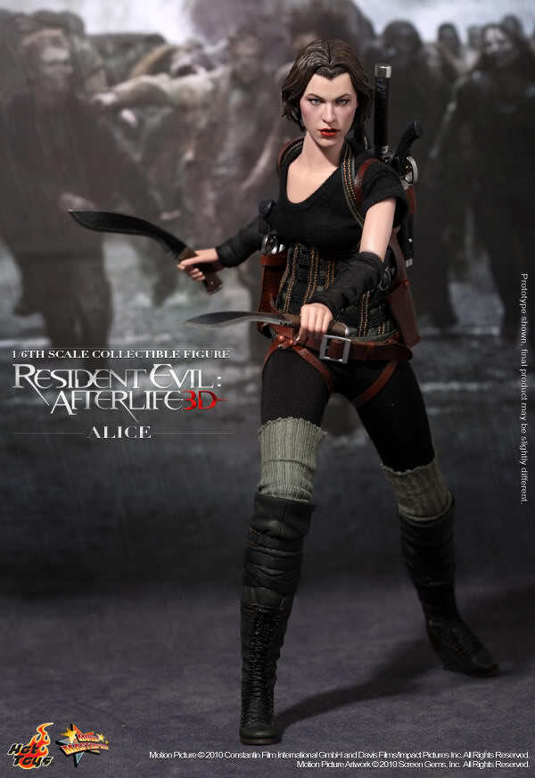 HOT TOYS MMS139 RESIDENT EVIL AFTERLIFE ALICE MILLA JOVOVICH 1/6