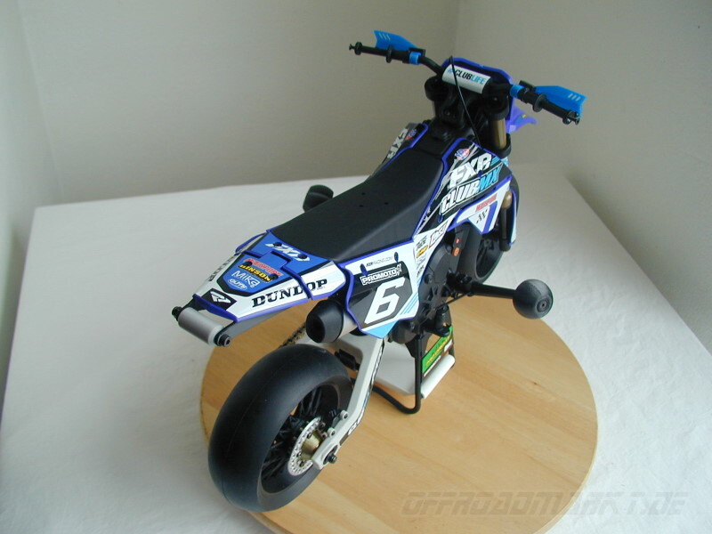 ADAMSKYRC Pinna Di Squalo – Catena Di Protezione Per Losi Promoto MX 1/4 RC - Foto 5