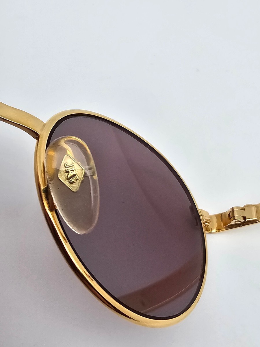 Junior Gaultier 58-3171 4G Gold Frame Grey Lens Sunglasses Japan