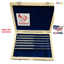 Black Decker Valve Seat Grinder Pilots Set 6pcs .375 Top 5.5mmto 10mm Usa