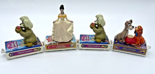 Vintage Set 1998 Disney VHS Train Car McDonalds Happy Meal lot Of 4