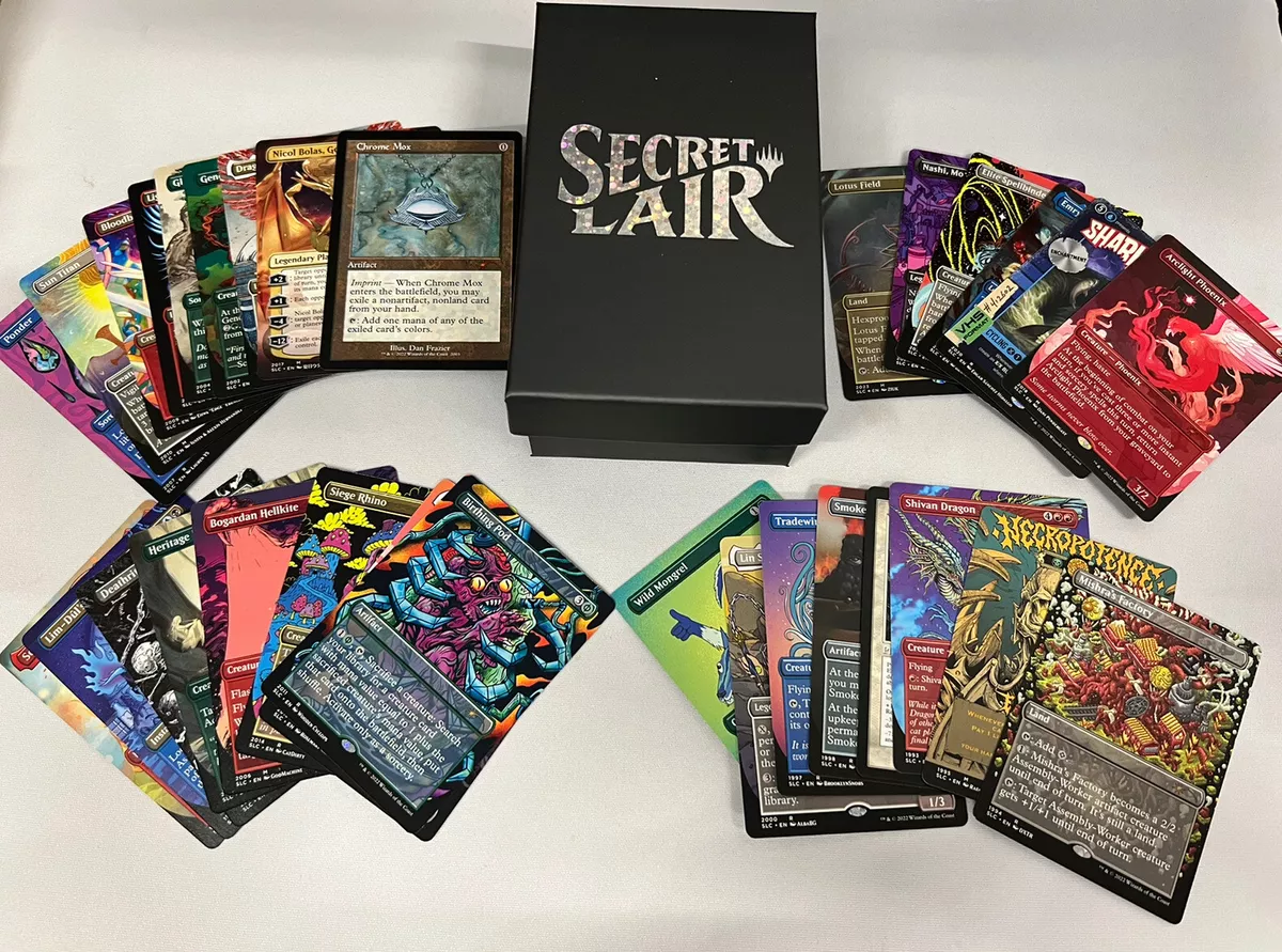 MTG - Secret Lair 30th Anniversary Countdown COMPLETE SET Regular NON foil  + BOX