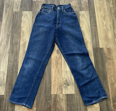 Levi Strauss Big E Vintage 50s 701XX Denim Blue Jeans CONMAR
