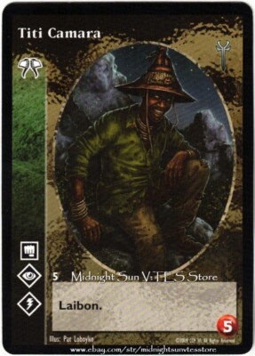 Titi Camara Osebo Ebony Kingdom V:TES VTES Vampire CCG