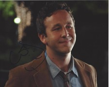CHRIS O'DOWD SIGNED AUTHENTIC BRIDESMAIDS 8X10 PHOTO G w/COA ACTOR THE IT CROWD