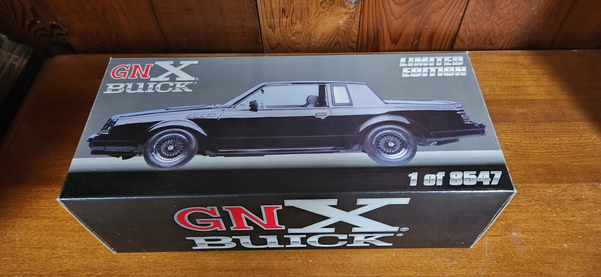 GMP 1987 Buick Grand National GNX Black 1:18 New L.E. 1/8547 GMP 1987 Buick Grand National GNX Black 1:18 New L.E. 1/8547