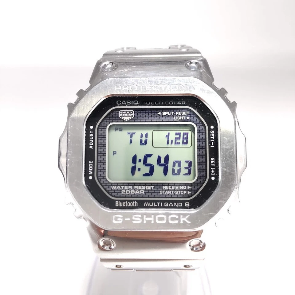Casio G-SHOCK GMW-B5000D-1JF Radio Solar Digital Dial Watch Link Men (Excellent) - Image 3 of 4