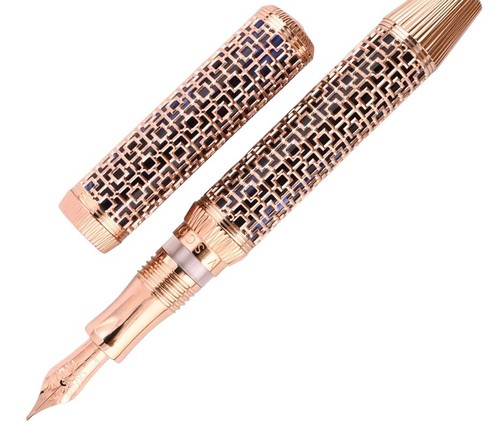 PILOT Elite 18K 750 Gold Nib Fountain Pen 12cm Vintage Writing