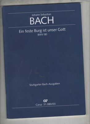 Ein feste Burg ist unser Gott by Bach, Johann Sebastian
