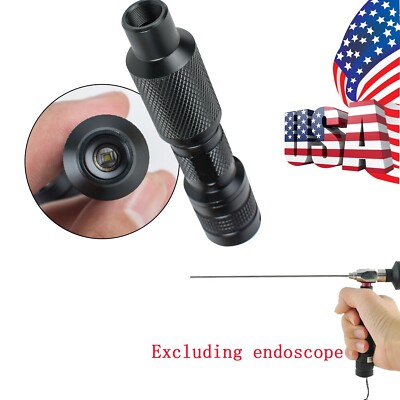 LED Cold Light Source Endoscope 10W Connetctor Fit Stryker N7515 Handheld CE
