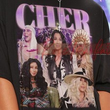 CHER T-shirt - Cher Fans Gift, Cher Vintage Shirt, Cher Retro Shirt, Cher Long S
