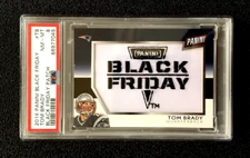 PSA8 NM/MT 2014 TOM BRADY PANINI BLACK FRIDAY BLACK FRIDAY PATCH #TB G2053E4422Z