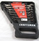 Craftsman Long Panel Reach Combination Wrench Set Gunmetal (7-Pc) SAE CMMT12062