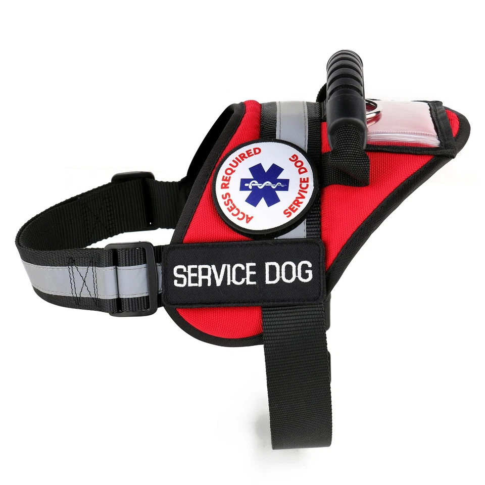 Service Dog Harness Vest Reflective - Patches - Waterproof ALL ACCESS CANINE™ - Image 4 of 4
