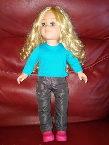 my life doll brown hair blue eyes