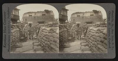 Foreign volunteer corps Scottish Section occupying first defense l - Old Photo