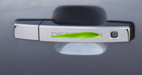 Chrome Steel Handle Cover 2020-23 Exterior Side Door For Land Rover Defender 90 — 第 4/4 张图片