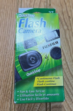Fuji Film Camera Quick Snap Flash 27 Exposure 400 Speed Color 11/2024 Disposable