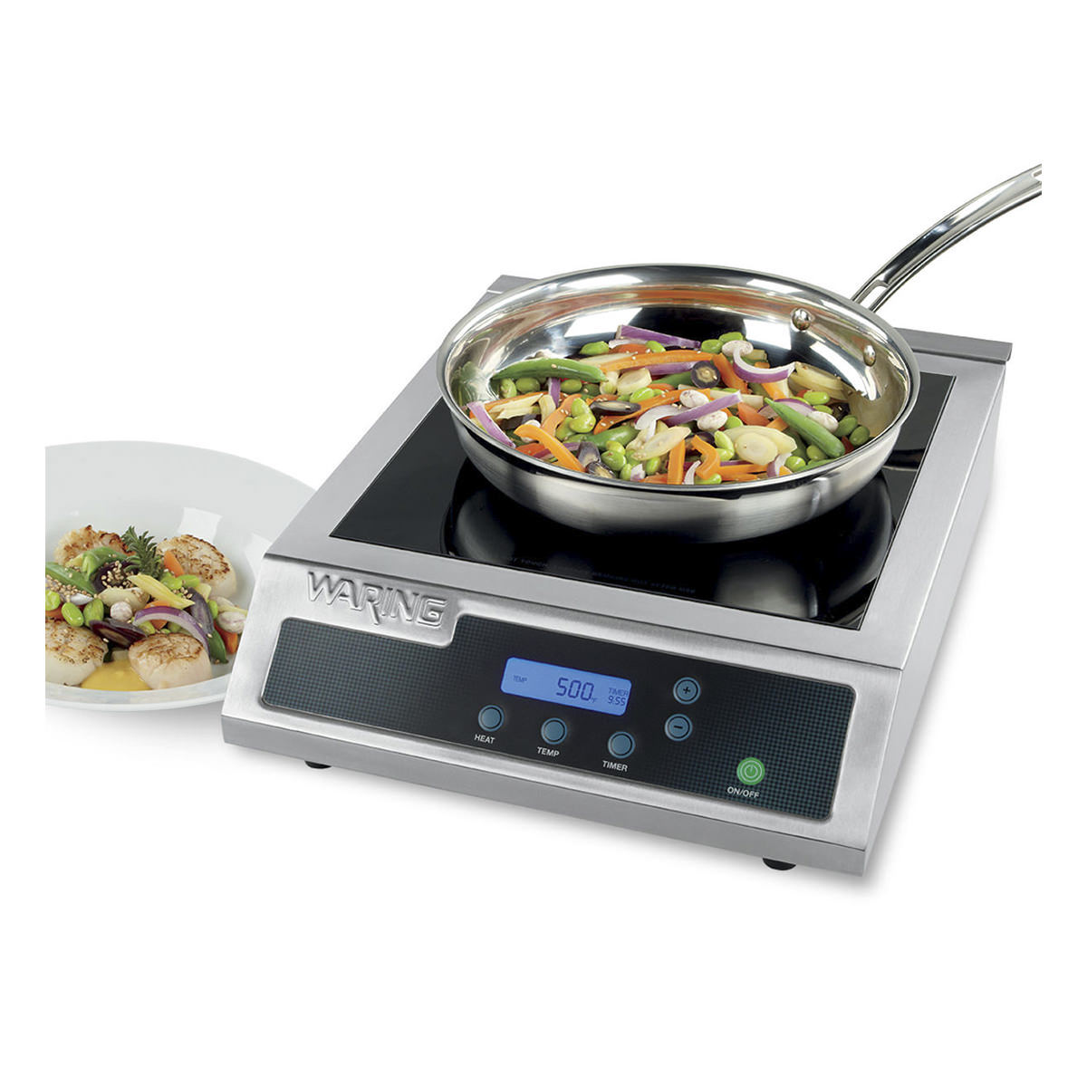 Waring WIH400 7" Countertop Induction Range