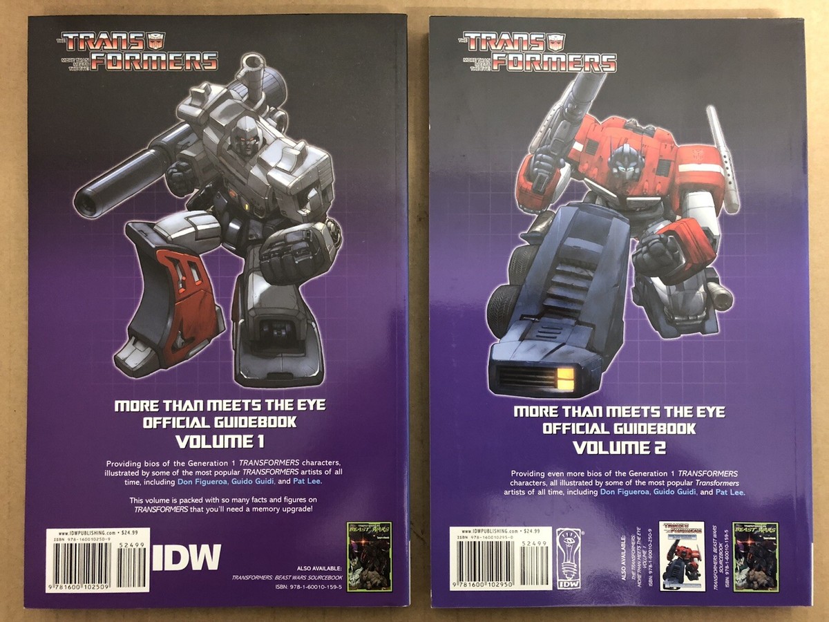 Transformers - More Than Meets The Eye Vol 1 & 2 (TPB) ULTRA RARE
