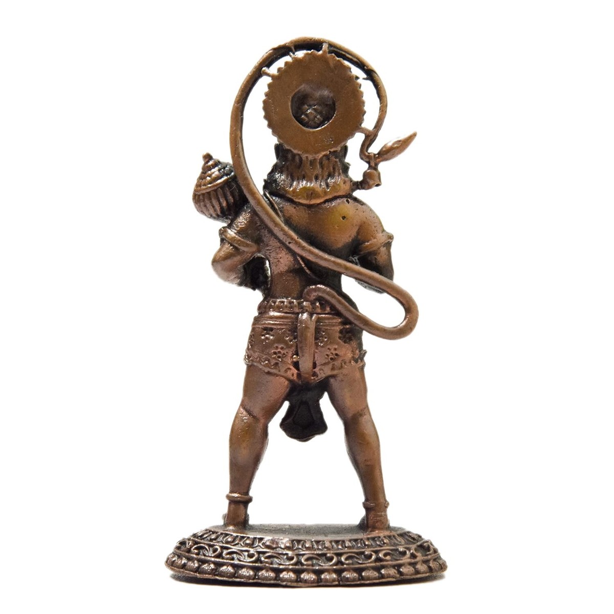 Handmade Copper Lord Hanuman Idol ( Size: 2.75 inches, Pack of 1