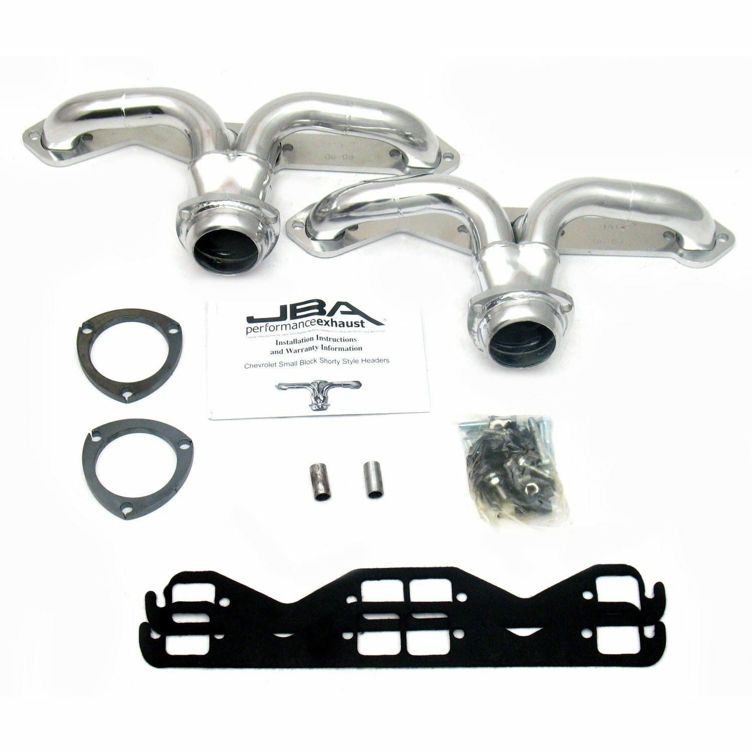 JBA 1949S-2JS Shorty Header, SS, 04-07 Ram/Dakota